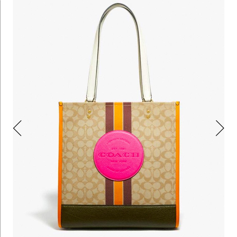 COACH Dempsey Tote in Jacquard Print